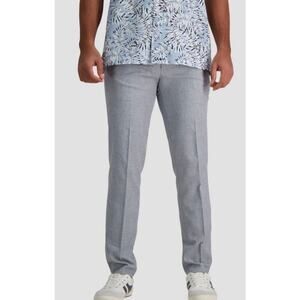 NWT Haggar H26 Men’s Stretch Slim Fit Dress Pants Lt Grey size 28x30